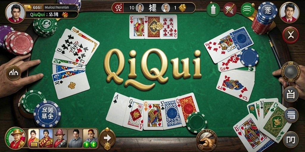 Screenshot gameplay QiuQiu yang menarik dalam 666I.