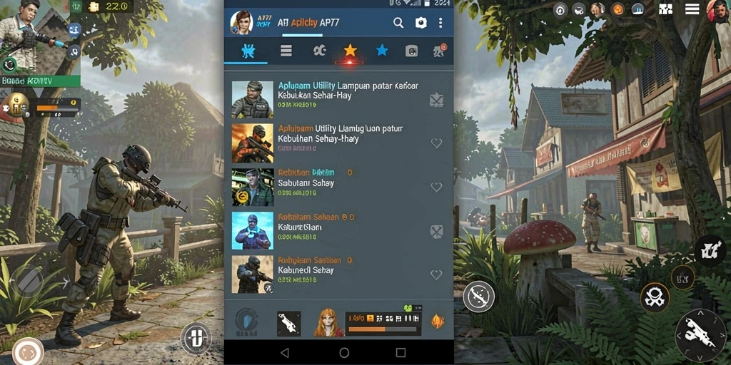 Tampilan screenshot API77 yang menunjukkan fitur manajemen file.