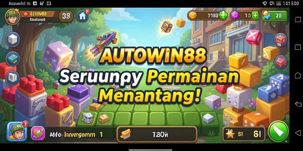 Screenshot gameplay AUTOWIN88 menampilkan serunya teka-teki Puzzle.