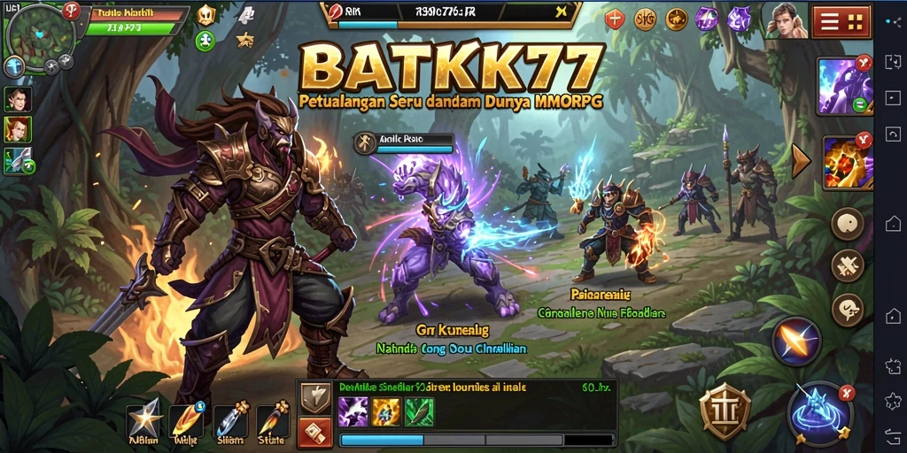 Gameplay seru BATIK77 dengan petualangan tak terbatas di dunia MMORPG.