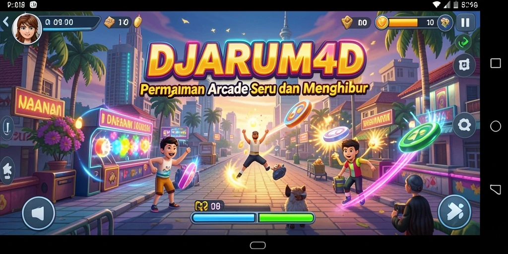 Screenshot gameplay DJARUM4D yang menunjukkan keseruan permainan Arcade.