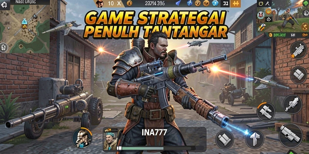 Tampilan gameplay INA777 yang penuh aksi dan strategi.