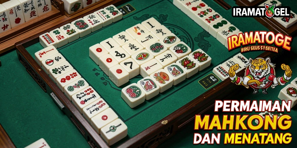 Tampilan permainan Mahjong yang menarik dari IRAMATOGEL.