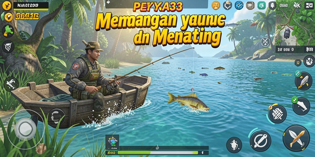 Tangkapan ikan yang besar dan menakjubkan dalam gameplay KAYA33.