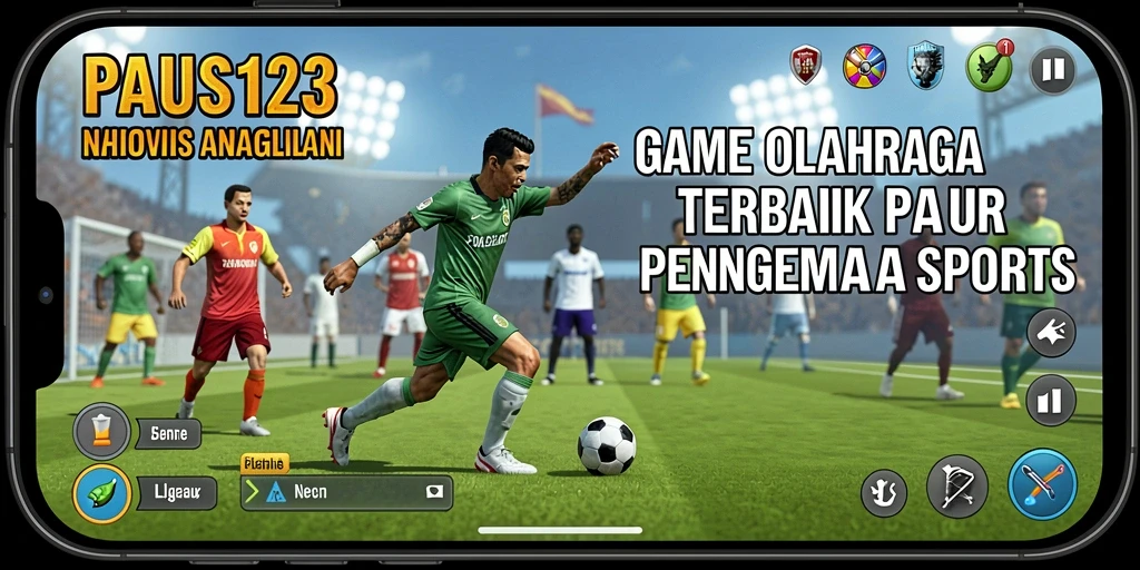 Tangkapan layar PAUS123 yang menunjukkan aksi seru dalam permainan olahraga.