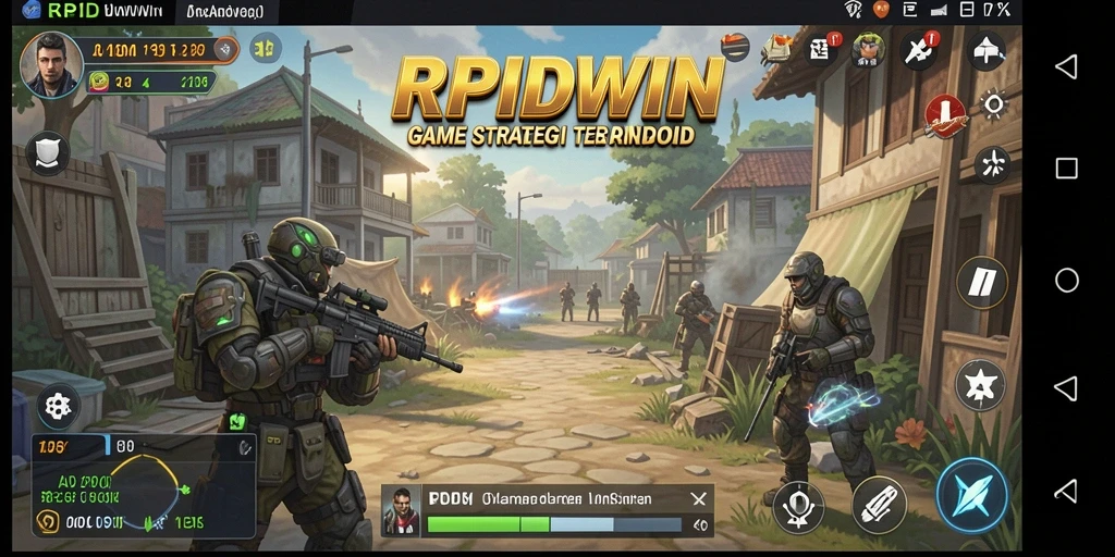 Tampilan gameplay RPIDWIN yang mendebarkan dan penuh strategi.