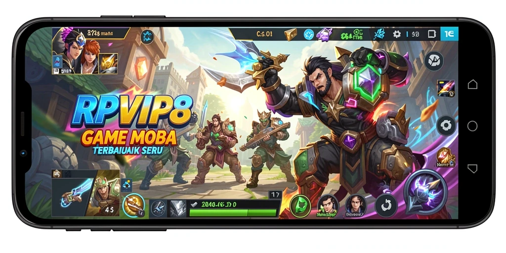Tangkapan layar gameplay RPVIP8 yang mendebarkan dan penuh aksi.