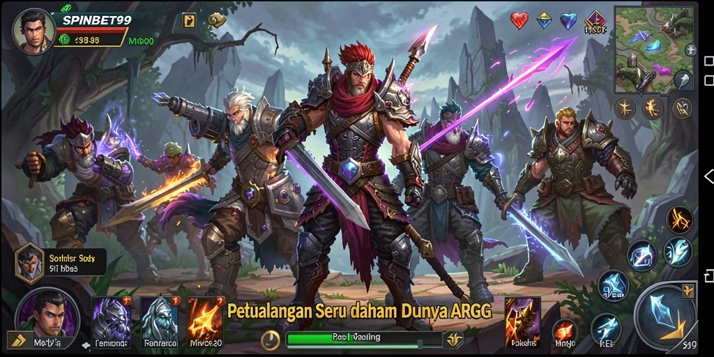 Gameplay seru dalam SPINBET99 dengan grafis menawan.
