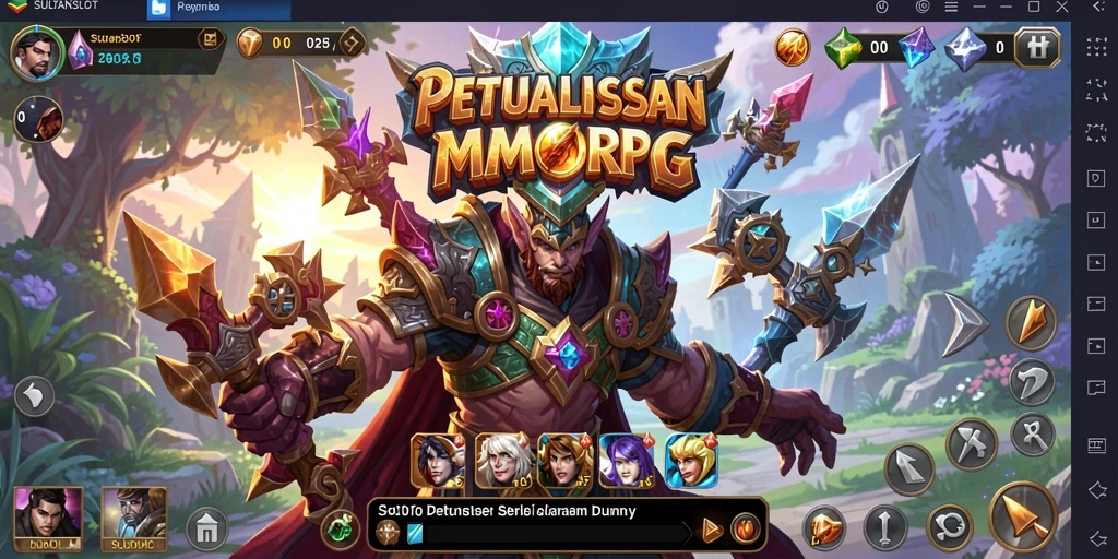 Tampilan gameplay menarik dari SULTANSLOT dengan petualangan seru.