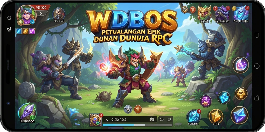 Screenshot gameplay WDBOS yang menarik dan mendebarkan.