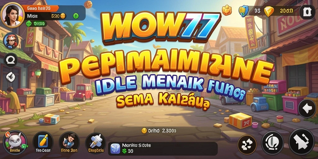 Tampilan gameplay WOW77 yang menakjubkan dan menarik.